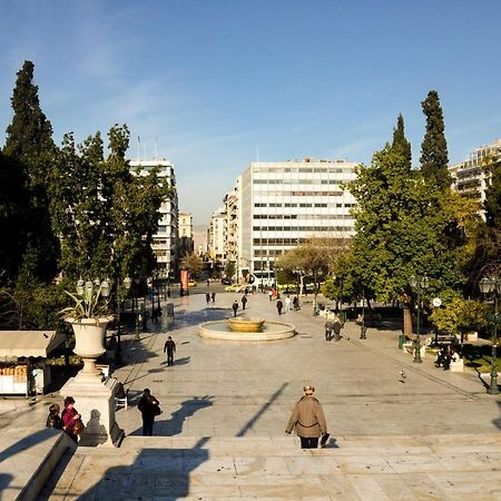 Athens Stylish Studio In Front Of Syntagma Metro Stop For 2 Екстериор снимка